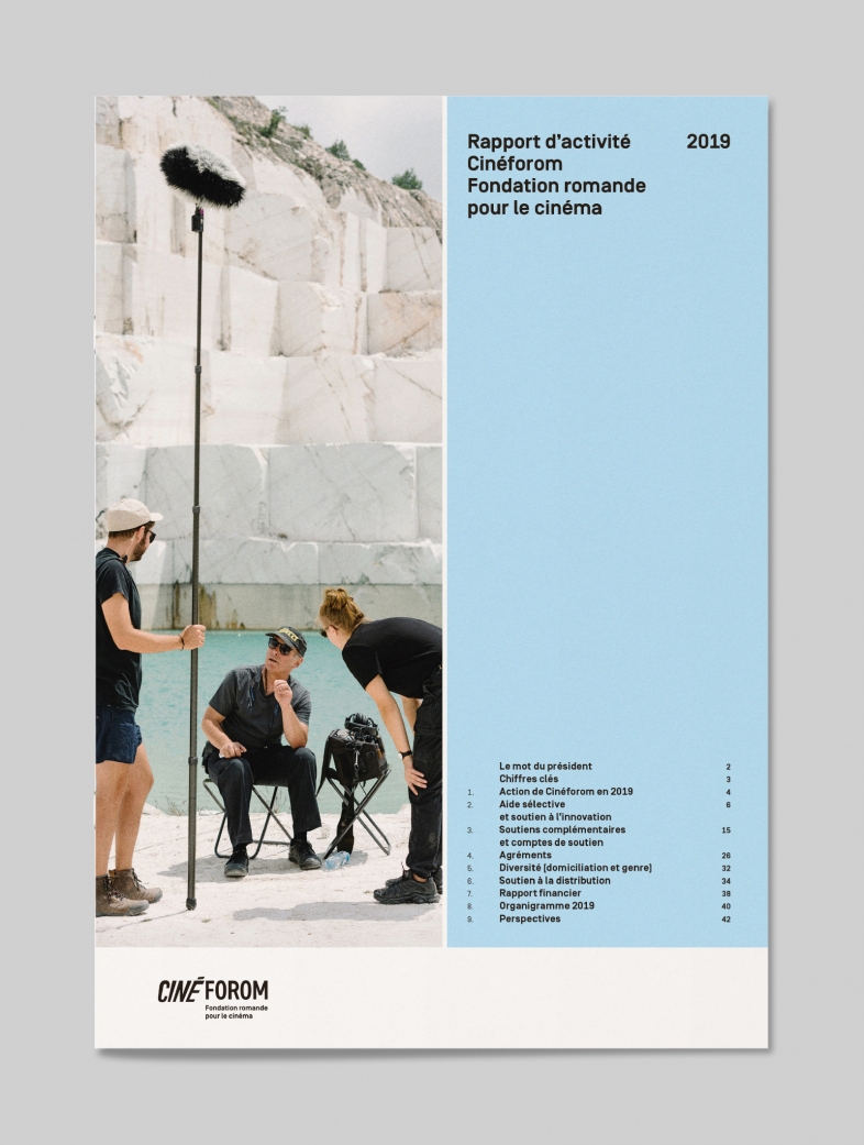 Fondation romande pour le cinéma - Rapport d'activité