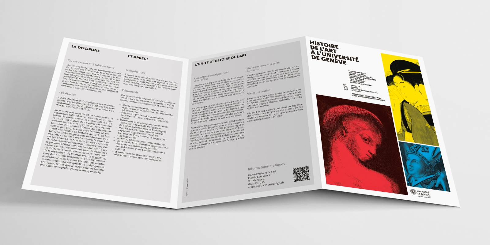 Université de Genève – Unité d'histoire de l'art - Communication