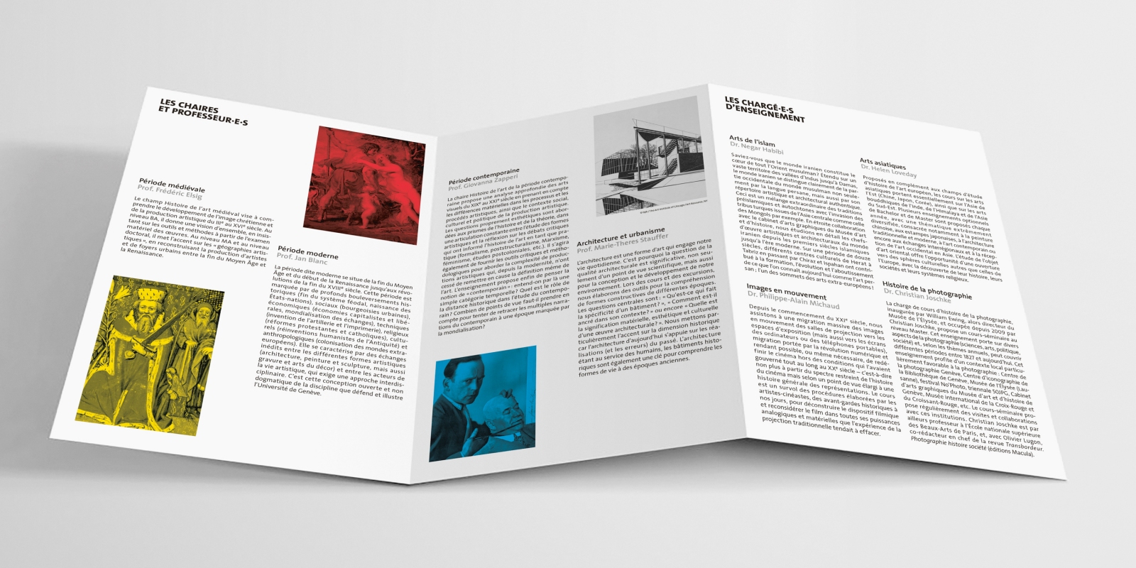 Université de Genève – Unité d'histoire de l'art - Communication