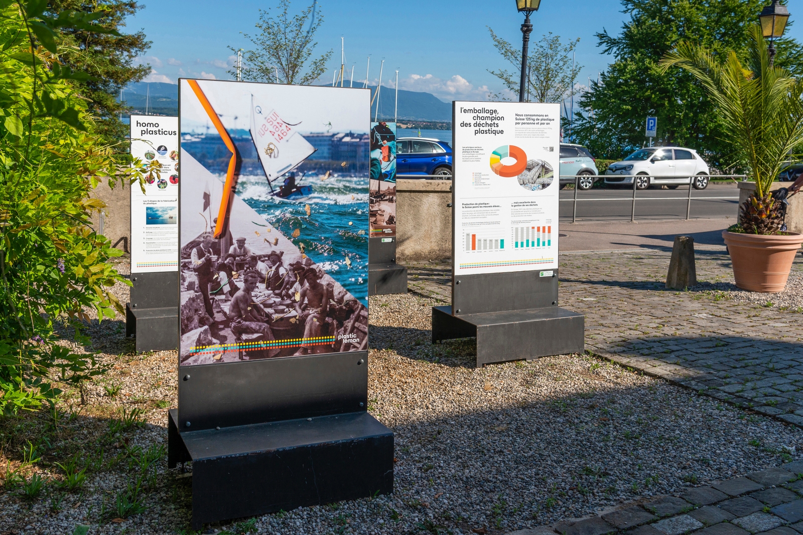 Musée du Léman / Oceaneye - Affiche et panneaux d’exposition, 2022