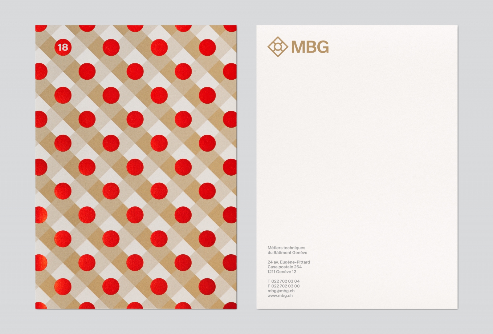Métiers techniques du bâtiment Genève - Identité visuelle