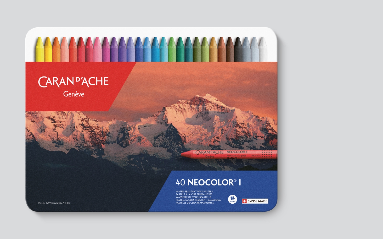 Caran d'Ache - Refonte du design des boîtes