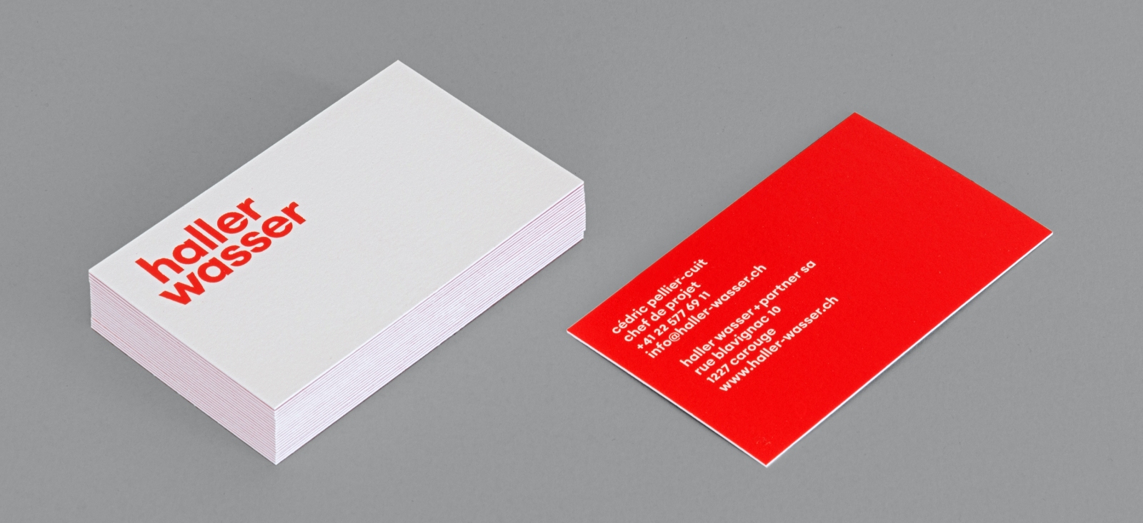 Haller Wasser - Identité visuelle