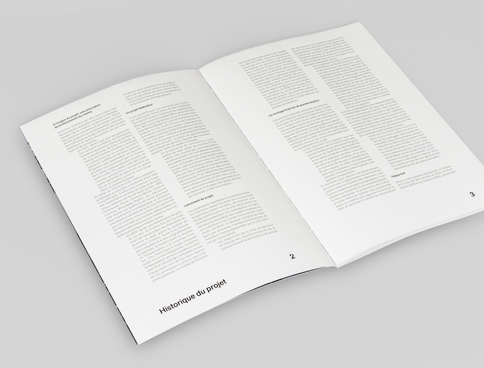 Fonction: Cinéma - Brochure