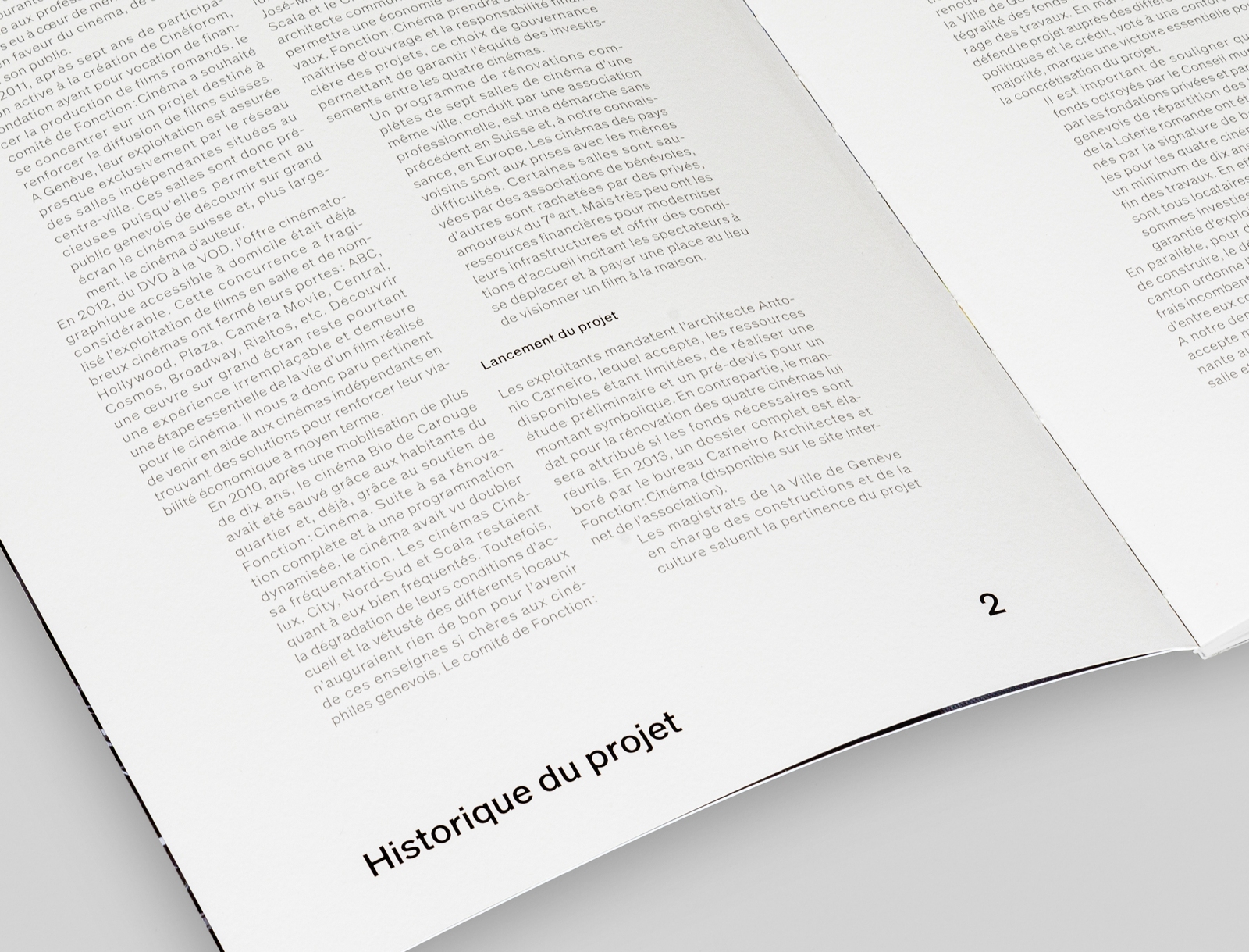 Fonction: Cinéma - Brochure