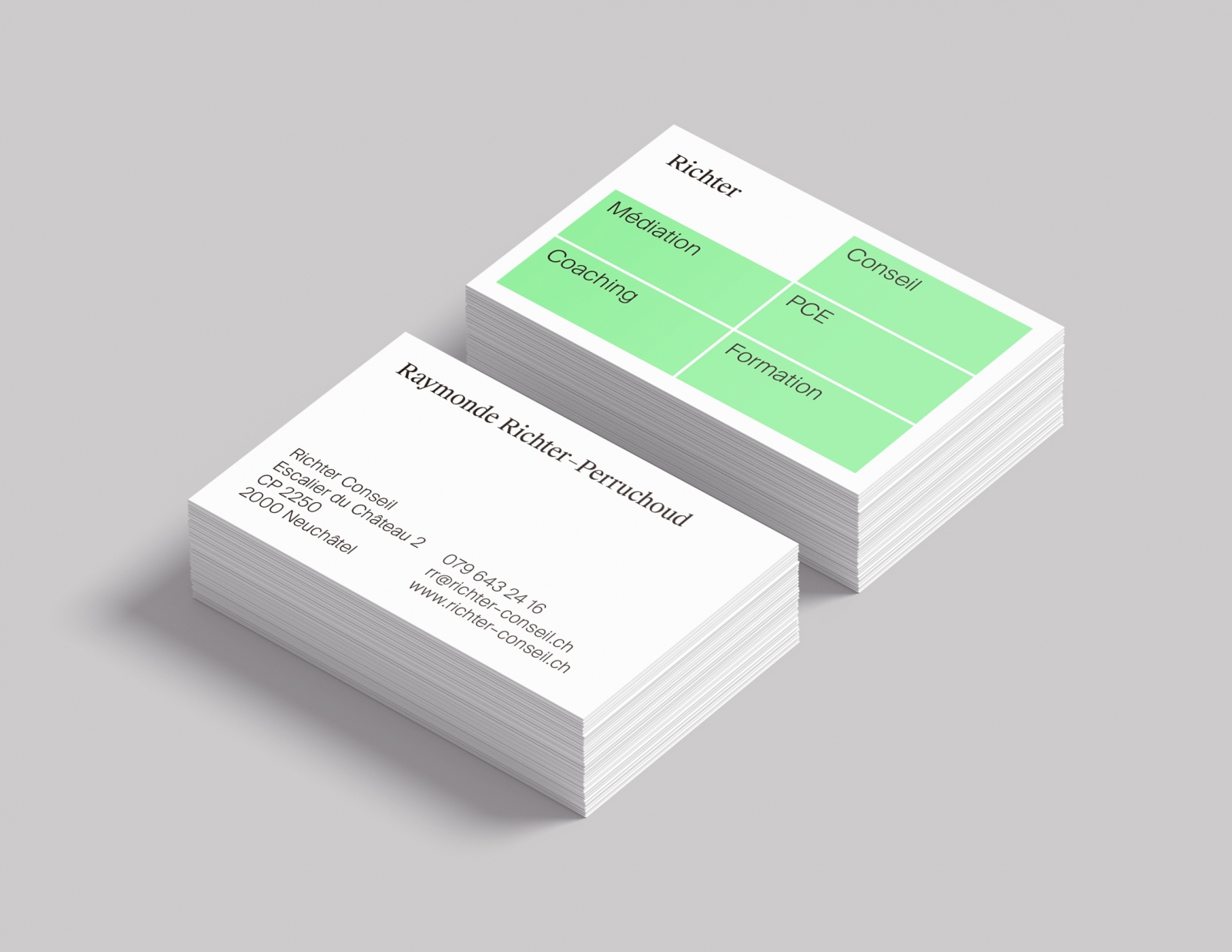 Richter Conseil - Identité visuelle