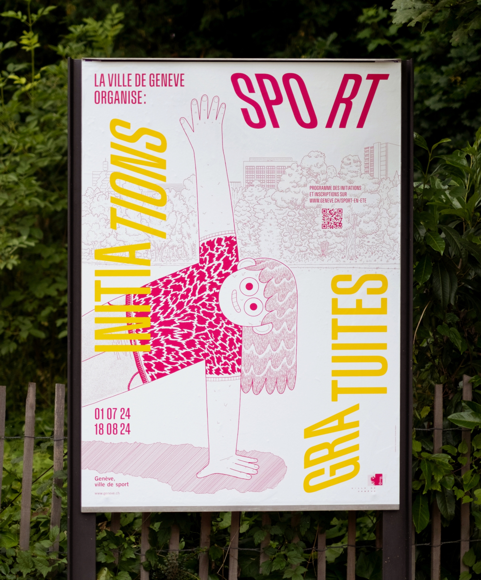 Ville de Genève, Service des sports - Affiches, 2023 – 2024