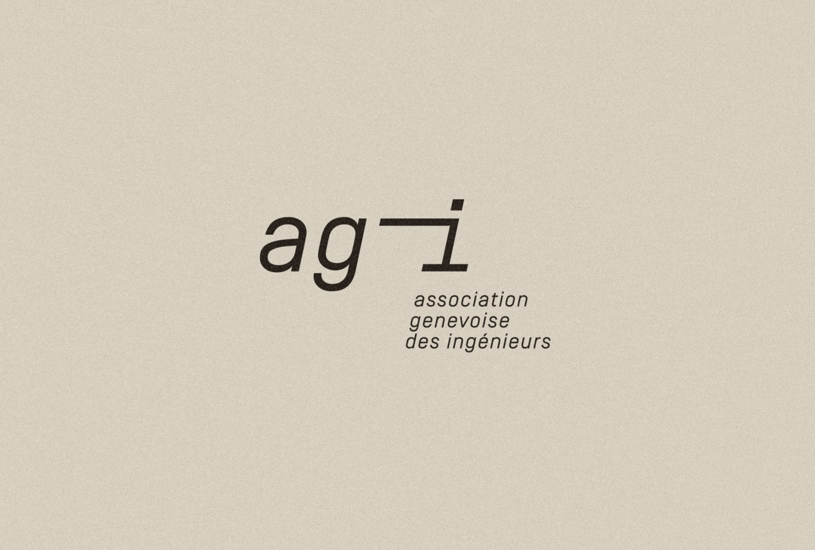 Association genevoise des ingénieurs (AGI) - Identité visuelle