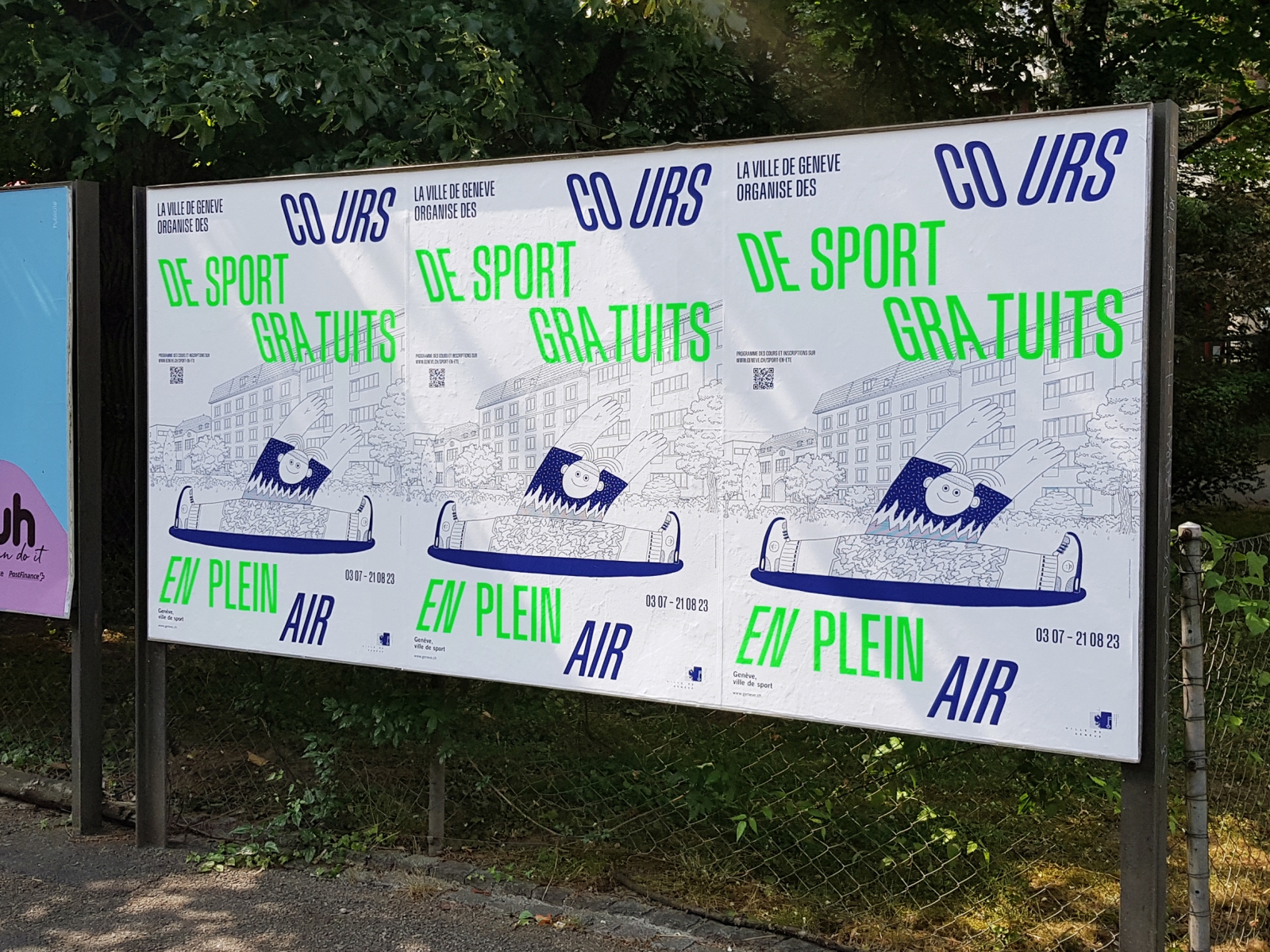 Ville de Genève, Service des sports - Affiches, 2023 – 2024