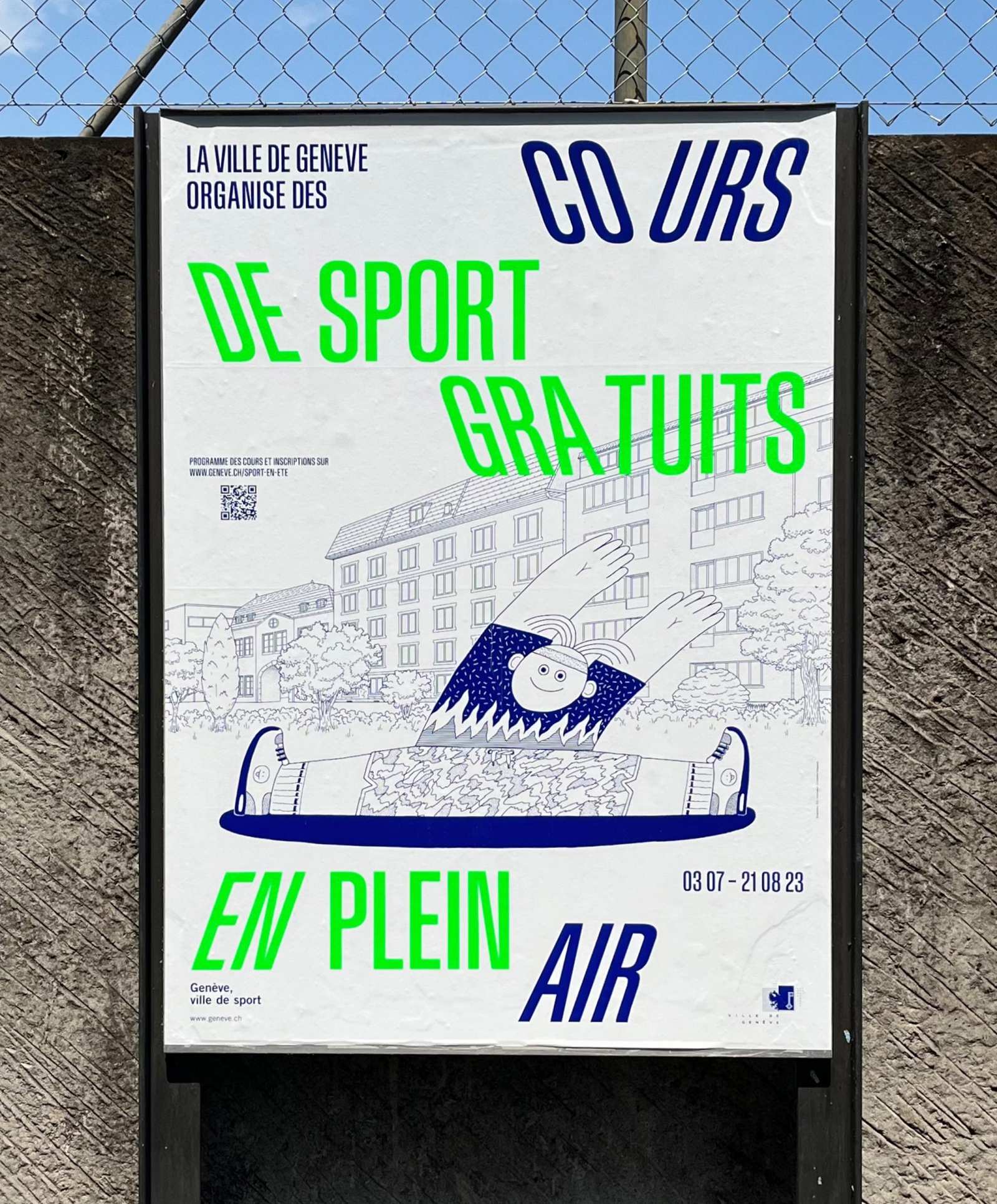 Ville de Genève, Service des sports - Affiches, 2023 – 2024