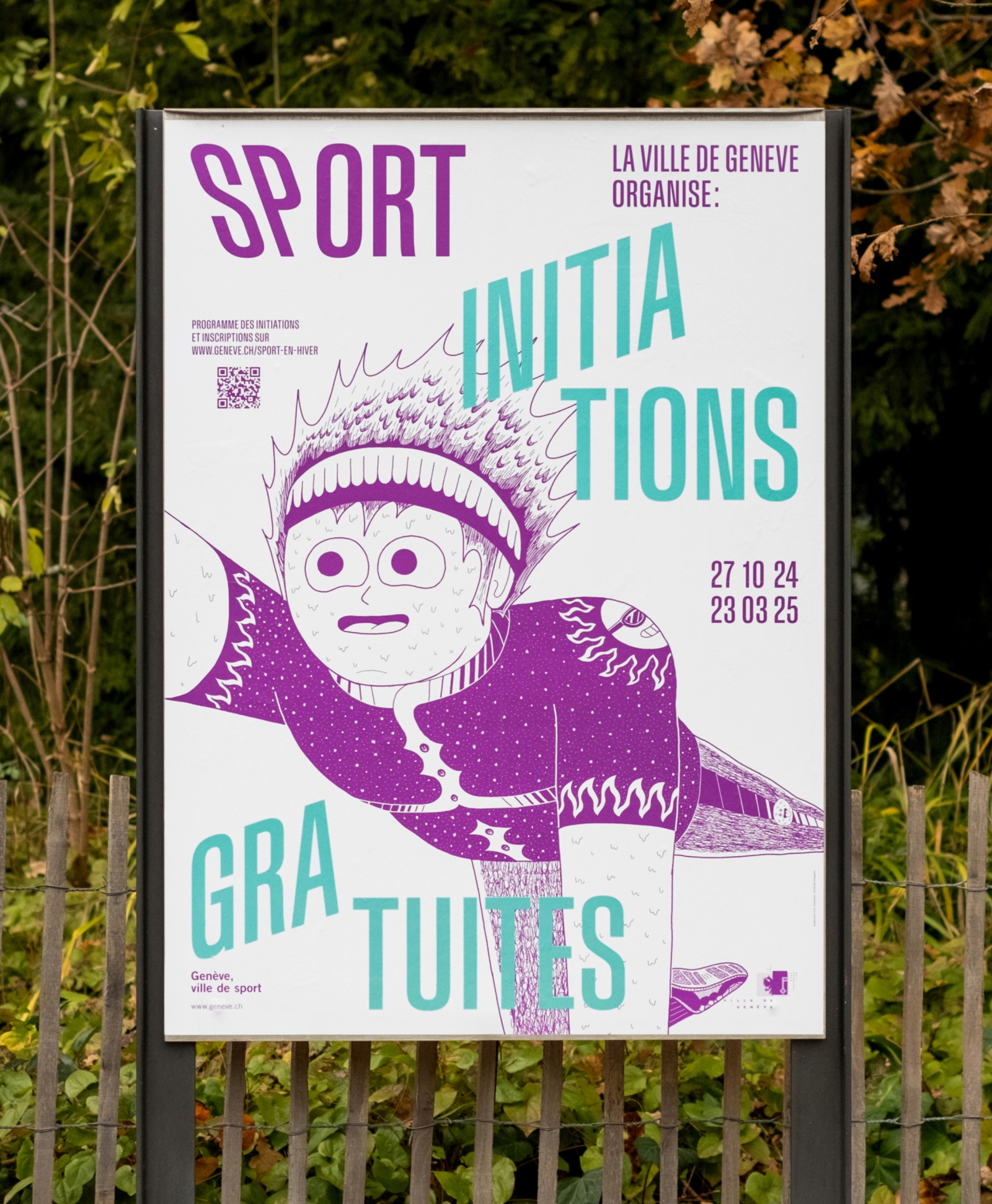 Ville de Genève, Service des sports - Affiches, 2023 – 2024