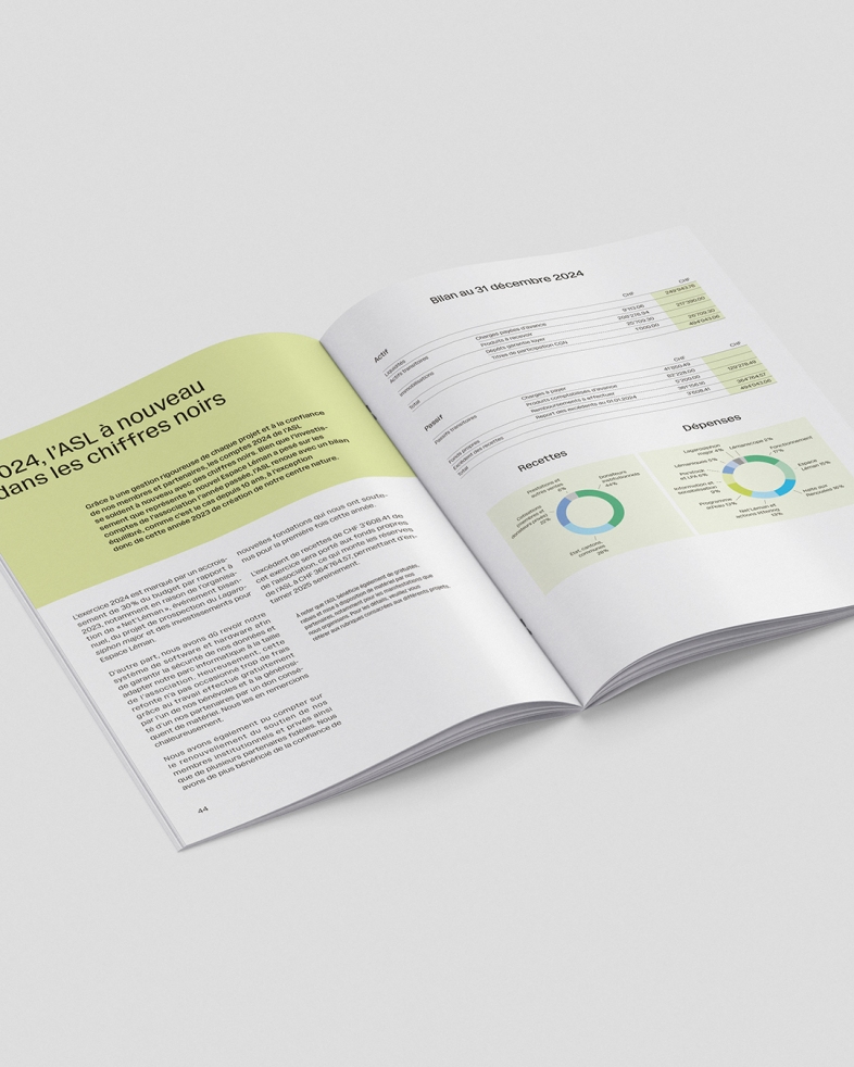 ASL - Association pour la sauvegarde du Léman - Rapport d'activités